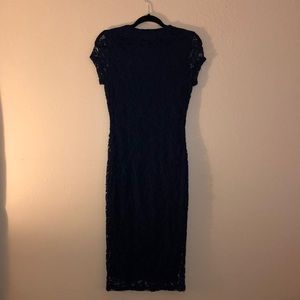 Long lace dress